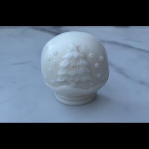 Snow globe soap bars 🧼 SET OF 3 Natural Shea butter soap bars